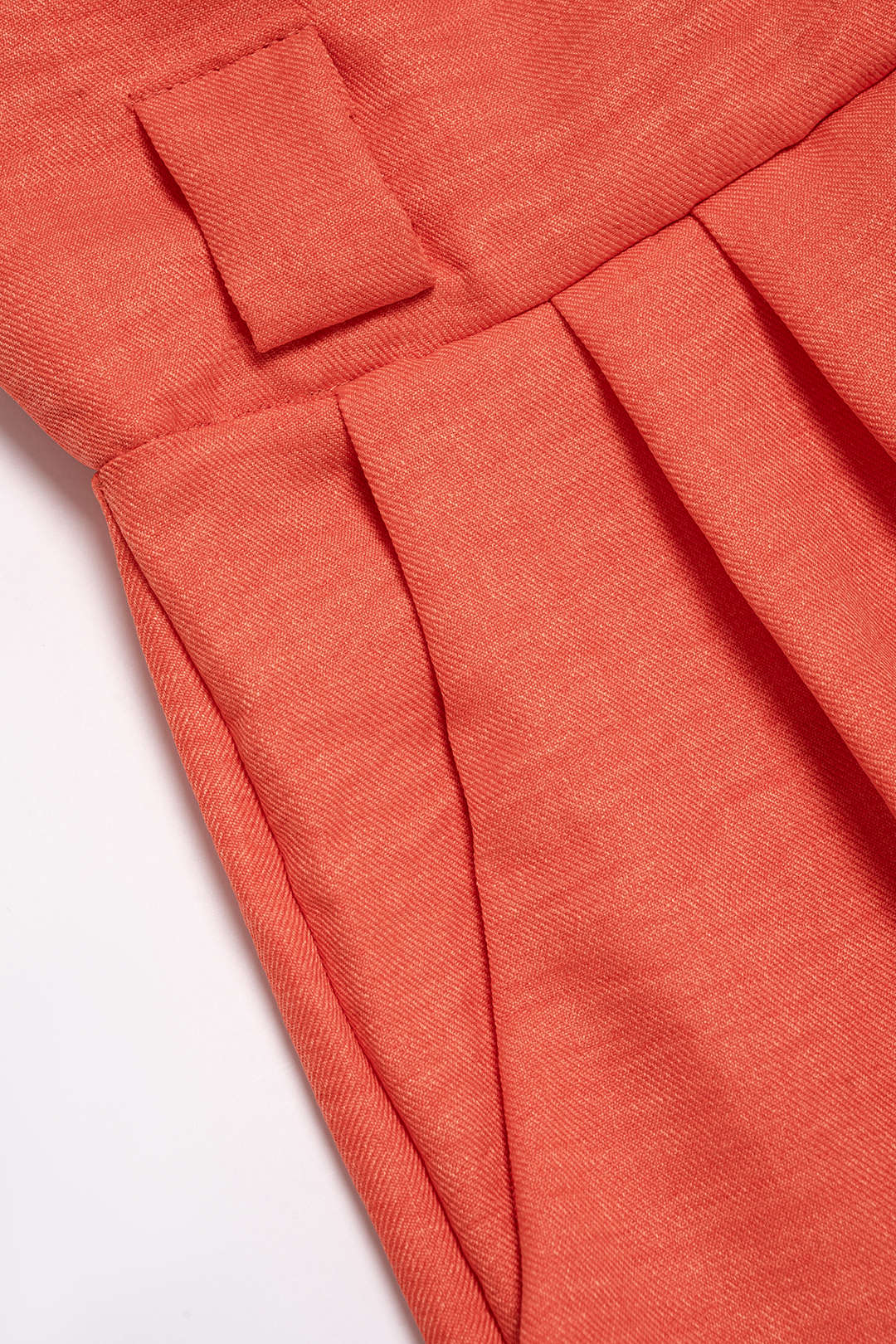 Solid Round Neck Pocket Zipper Long Sleeve Midi Dress - Image 3