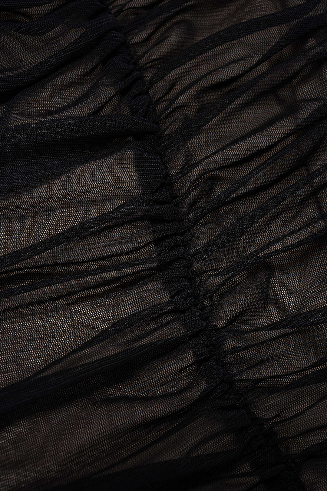 Mesh Patchwork V-Neck Backless Sleeveless Maxi Dress - Image 4