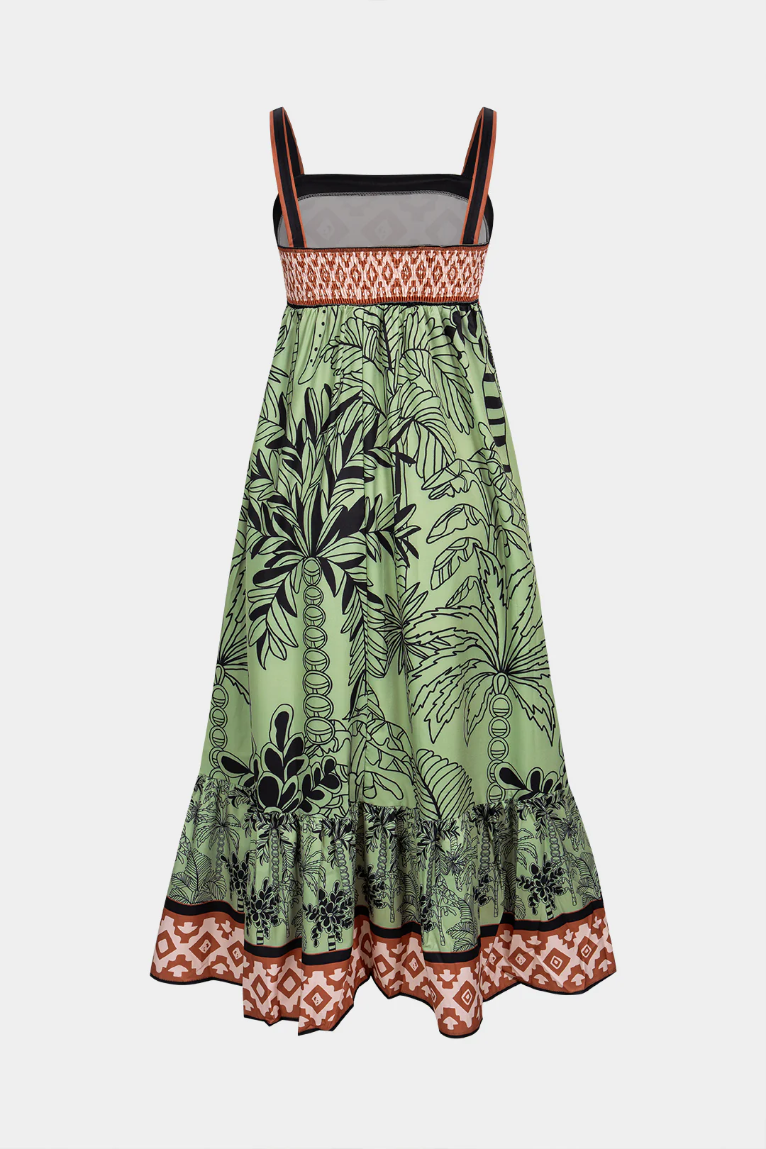 Bohemian Print Sleeveless Maxi Dress - Image 2