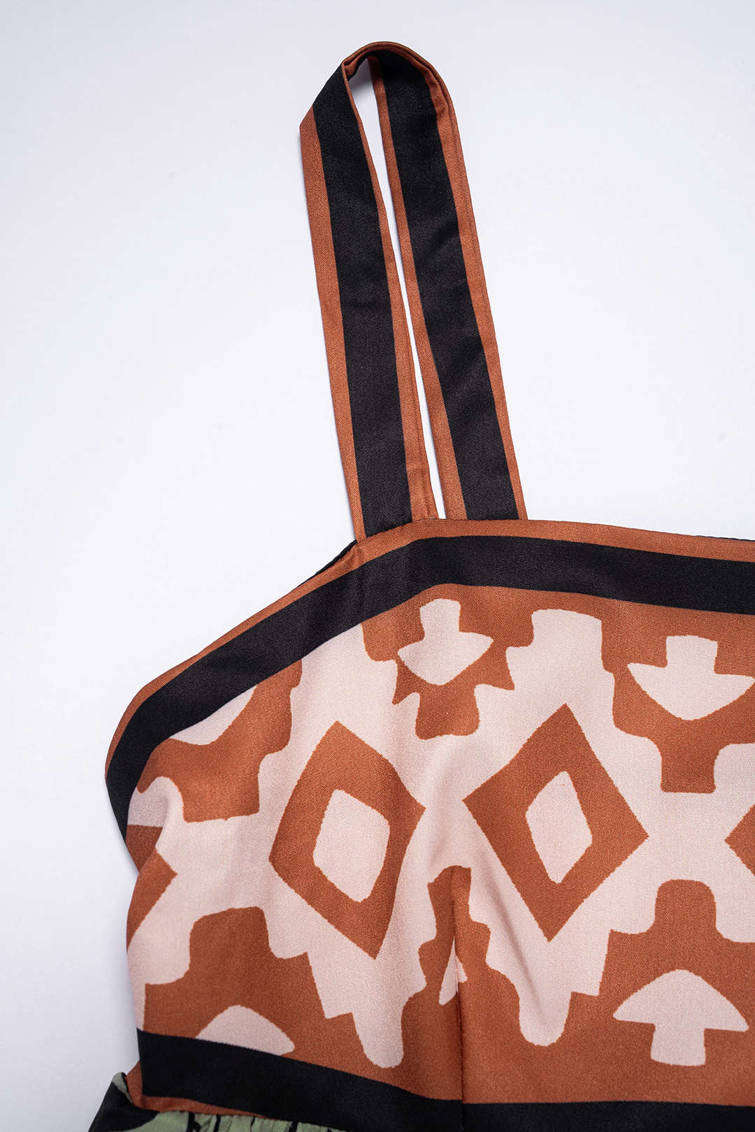 Bohemian Print Sleeveless Maxi Dress - Image 3