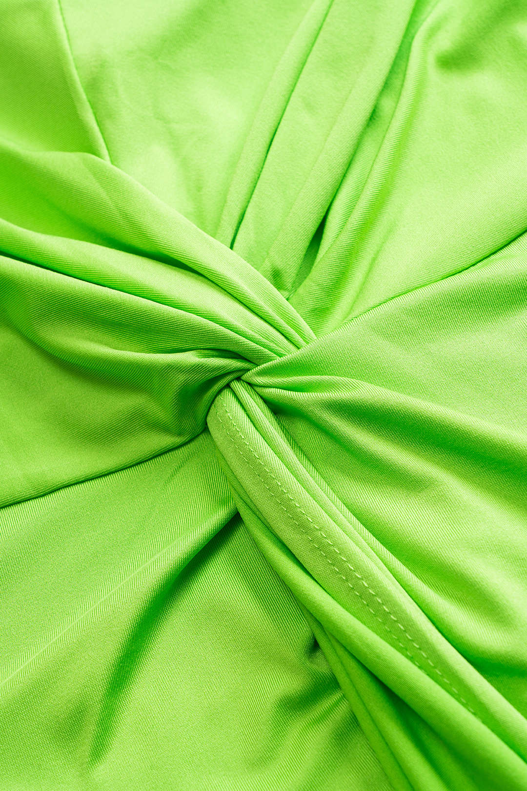 Ruched Twist Knot Backless Sleeveless Midi Dress - Image 12
