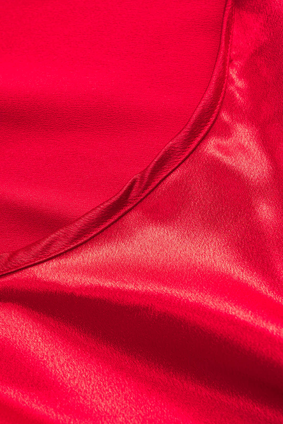 Satin Backless Slip Midi Dress - Image 4