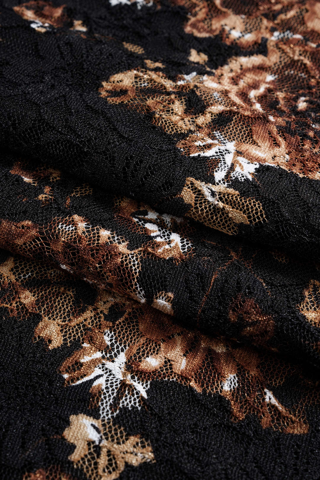 Floral Lace Patchwork Twist Knot Sleeveless Dress And Satin Asymmetrical Tie-Knot Skirt Set - Image 6