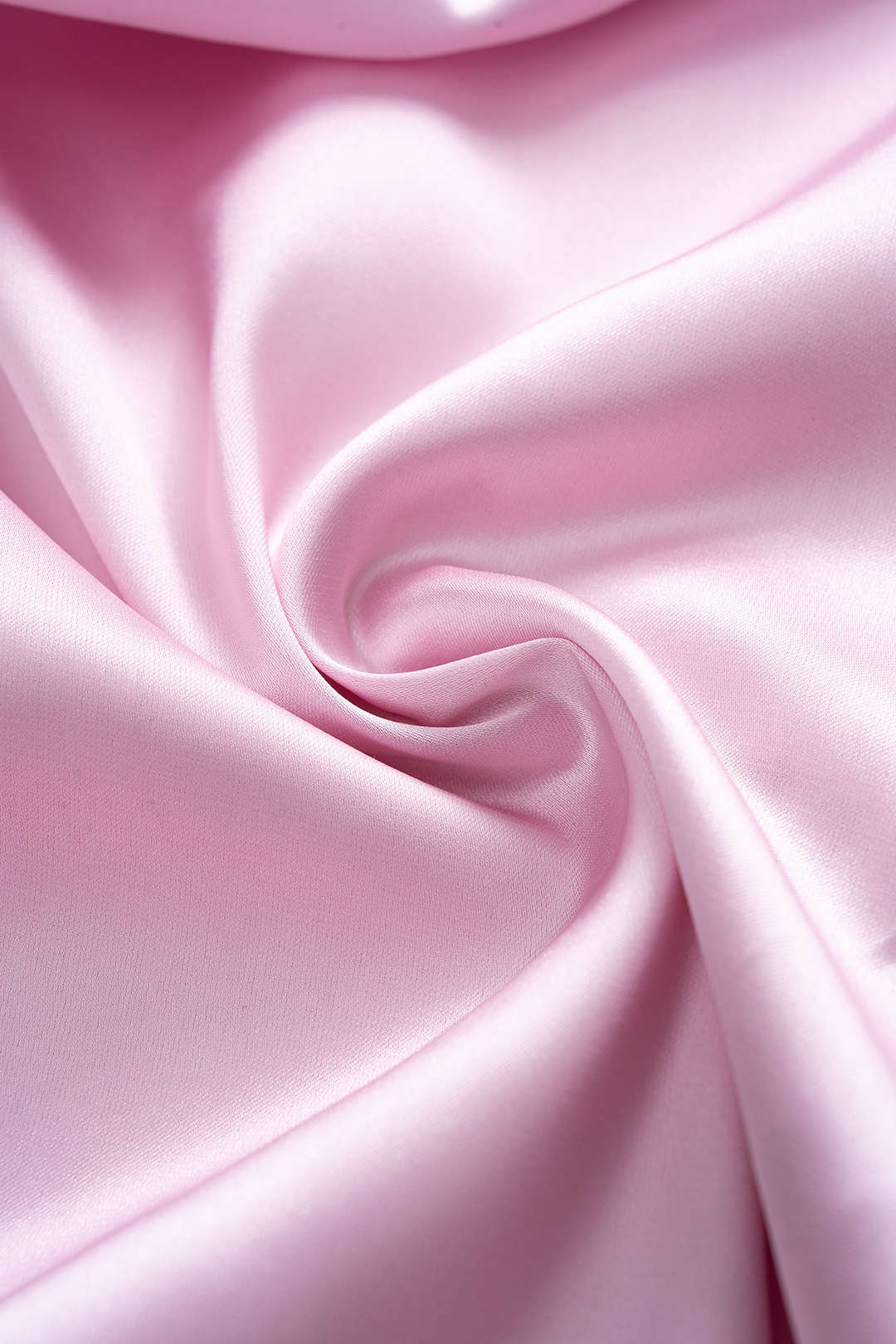 Satin V-Neck Ruched Sleeveless Midi Dress - Image 4