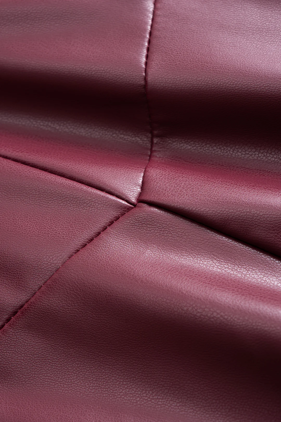 Faux Leather Strapless Sleeveless Maxi Dress - Image 3