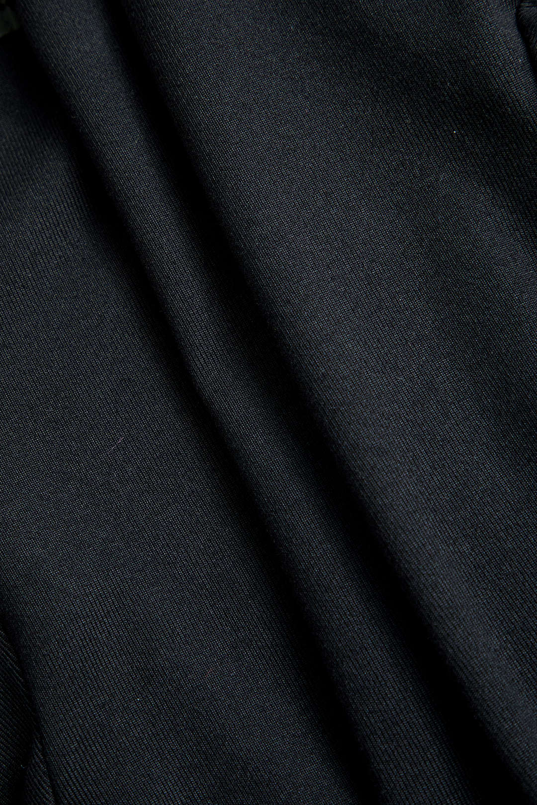 Solid V-neck Fake Pockets And Zipper Mini Dress - Image 3