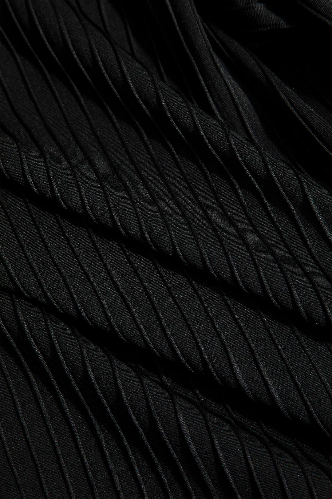 Contrast Ribbed Puff Hem Mini Dress - Image 3