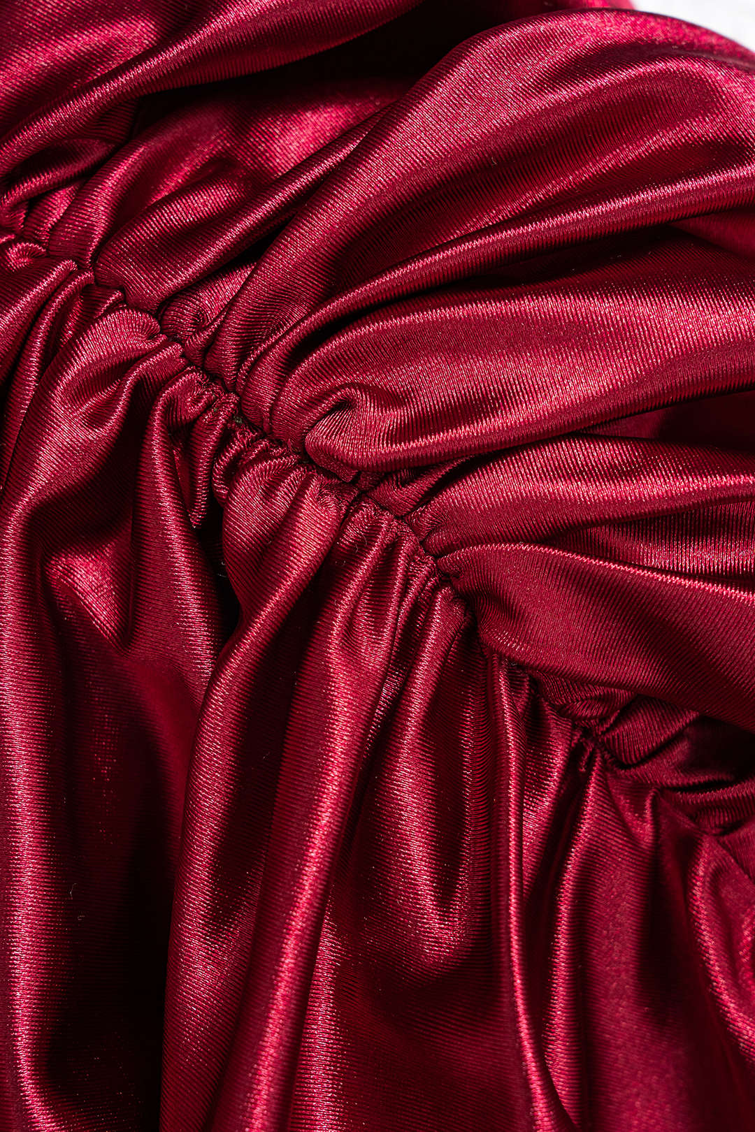 Ruched Sleeveless Mini Dress - Image 3