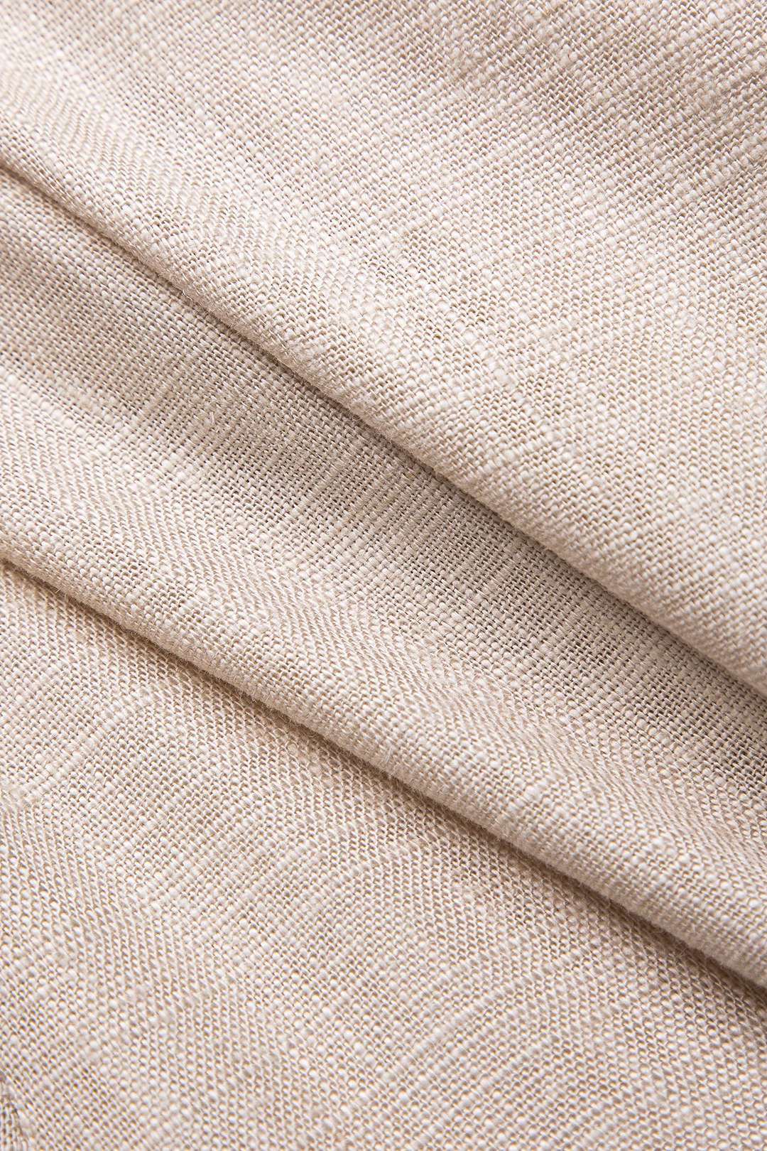 Linen Ruched Tie-Up Sleeveless Mini Dress - Image 5