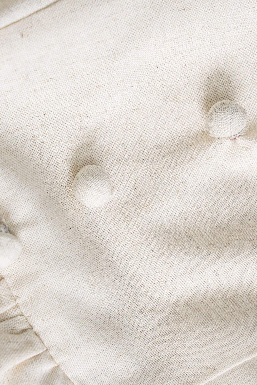 Linen Ruched Zipper Corset Slip Mini Dress - Image 4