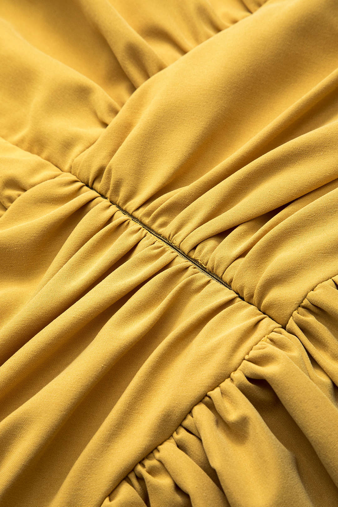 Ruched Zipper Sleeveless Mini Dress - Image 5