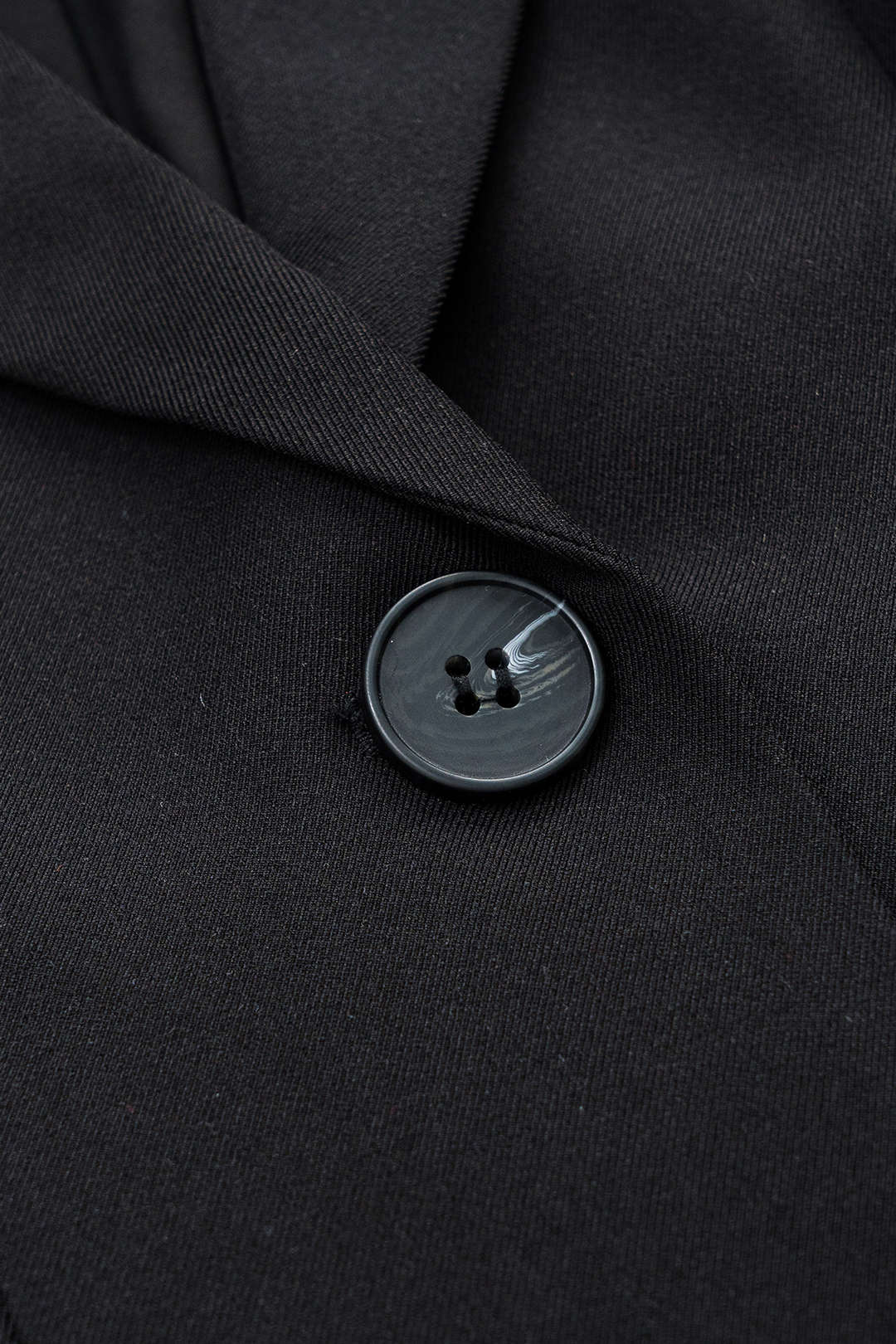 Button V-Neck Pocket Long Sleeve Mini Dress - Image 7