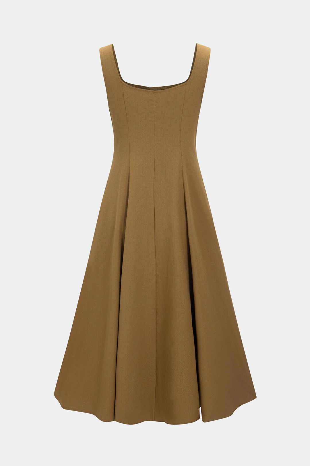 Pop Art Print Embroidery Sleeveless Tank Midi Dress - Image 2