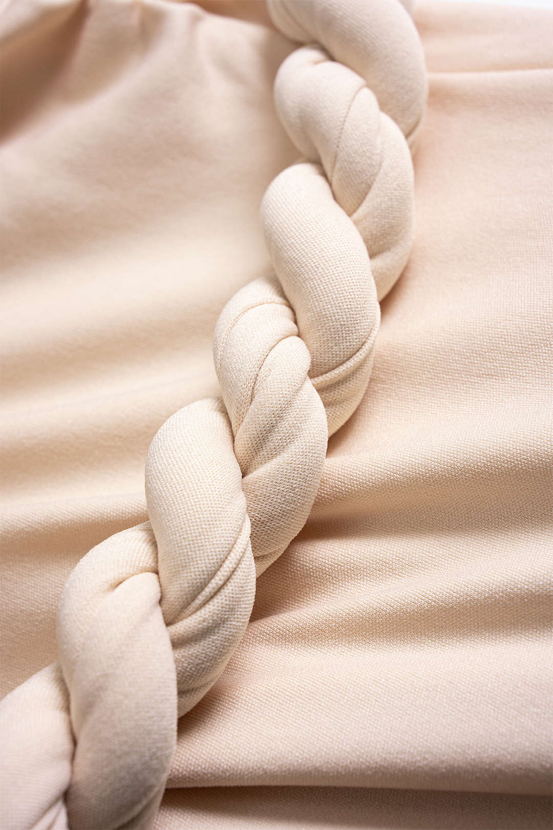 Twist Knot Strapless Sleeveless Mini Dress - Image 3