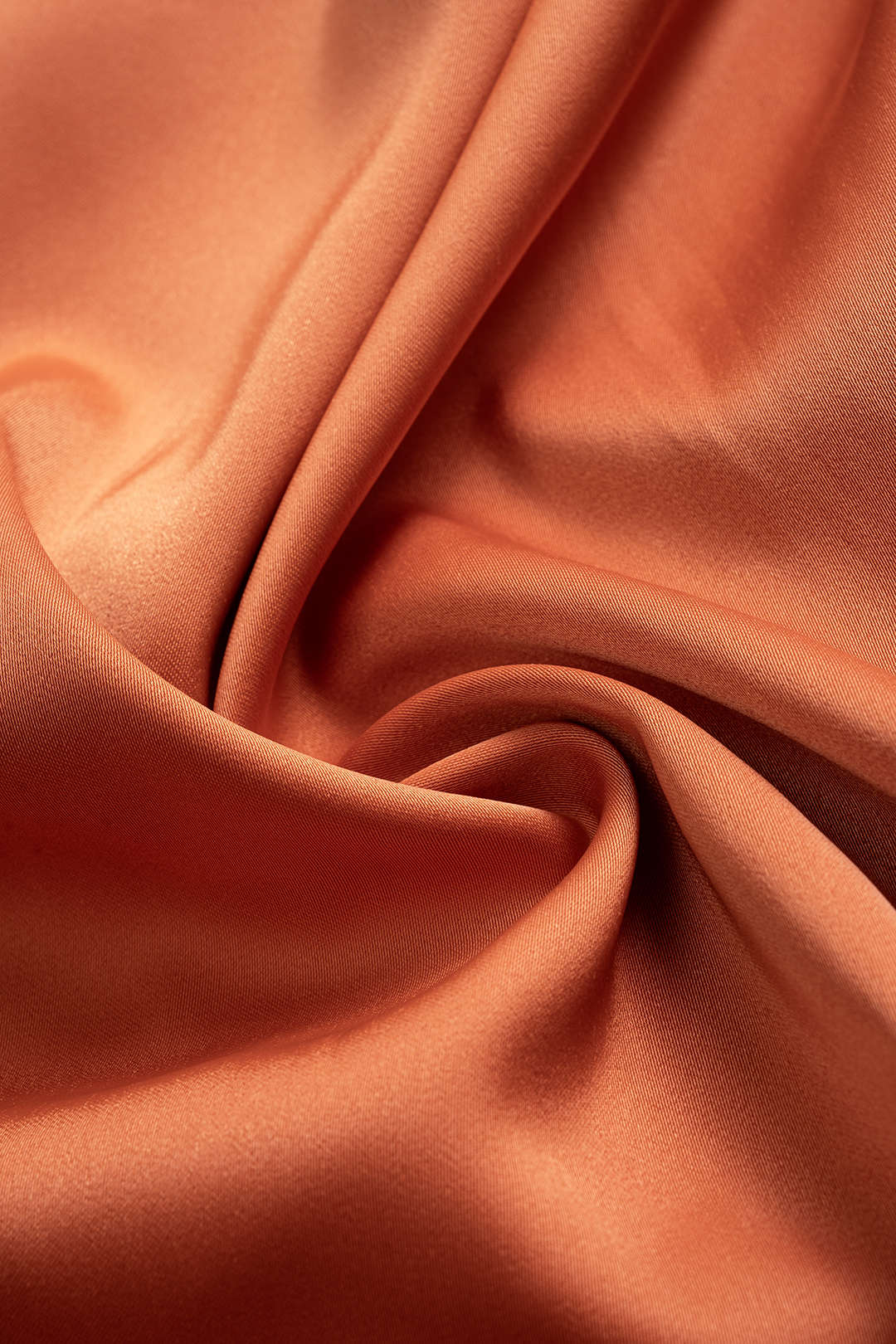 Satin Contrast Binding Tie-Front Long Sleeve Mini Dress - Image 4