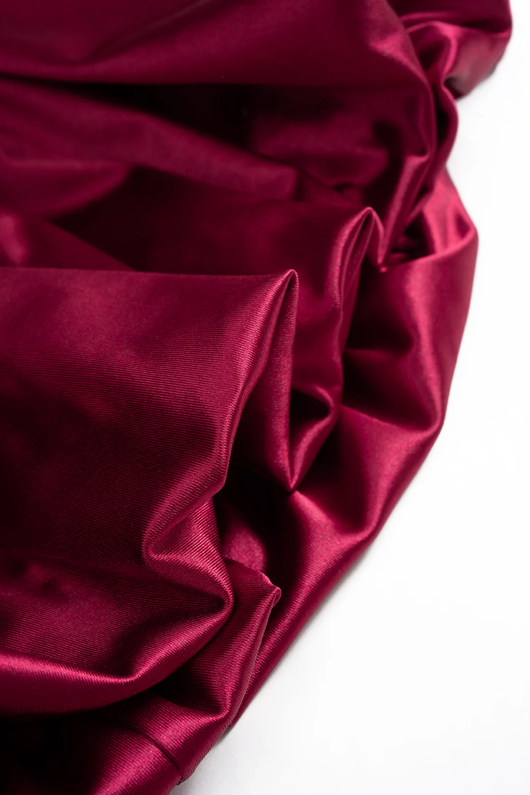Satin Patchwork Smocked Corset Waist Ruched Strapless Sleeveless Mini Dress - Image 5