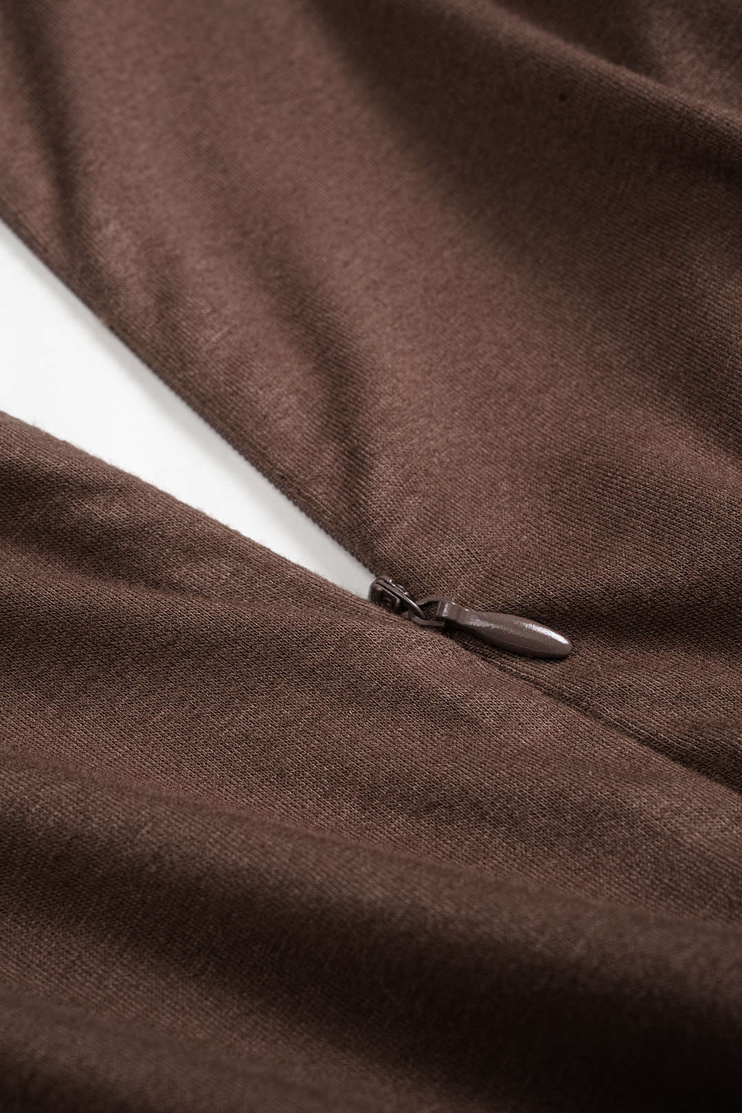 Faux Leather Patchwork V-Neck Ruched Sleeveless Mini Dress - Image 4