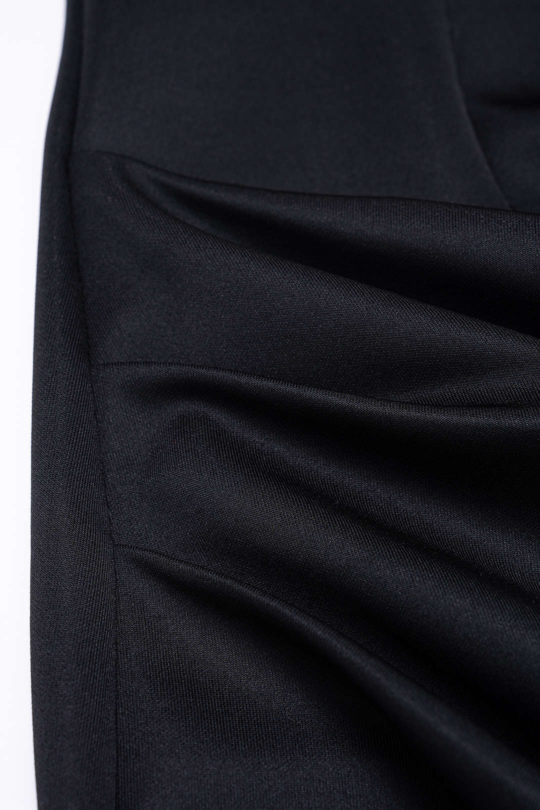 Solid V-Neck Ruched Sleeveless Mini Dress - Image 5