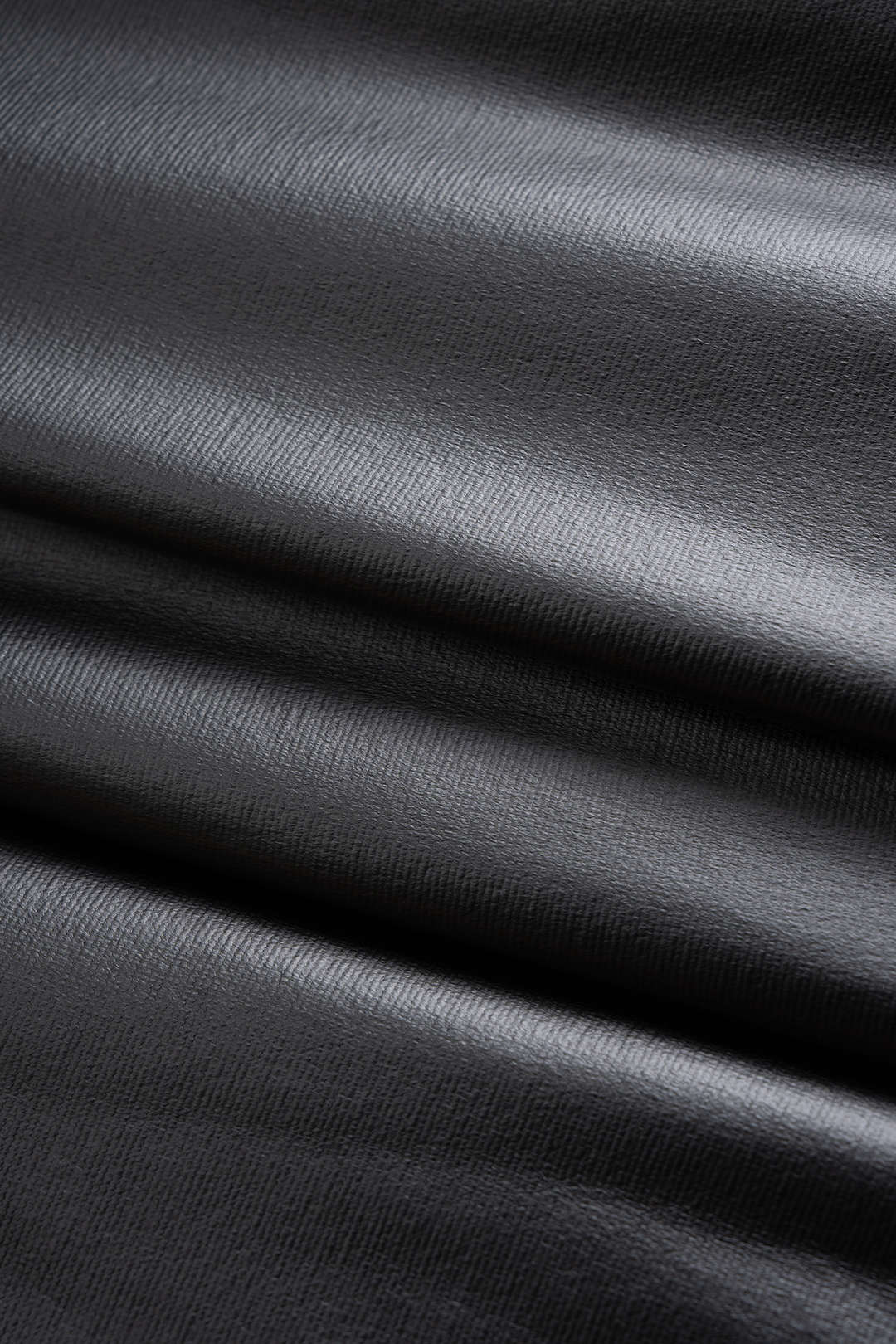 Faux Leather High Waist Sleeveless Mini Dress - Image 3