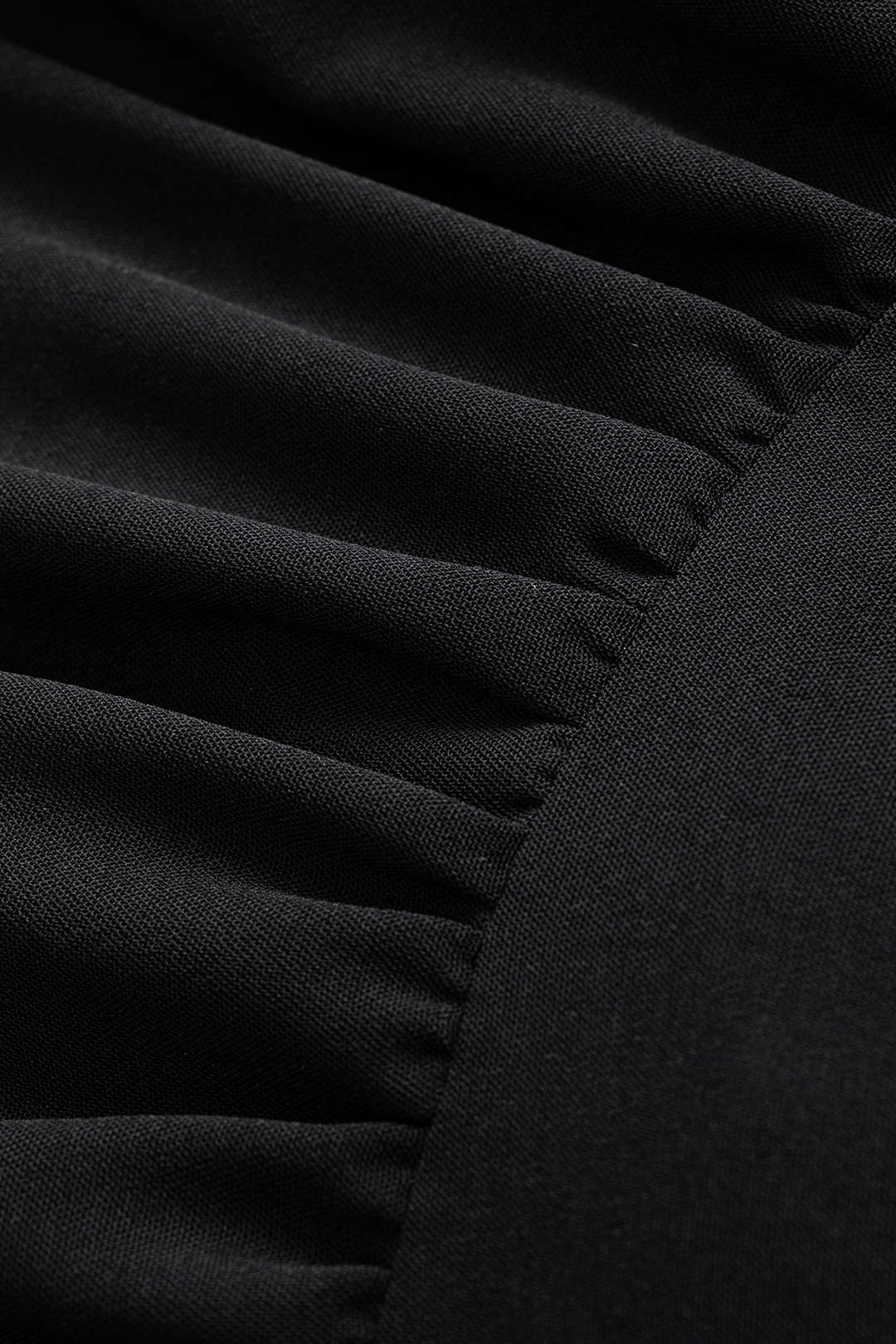 Ruffle Hem Cut Out Long-Sleeve Mini Dress - Image 4