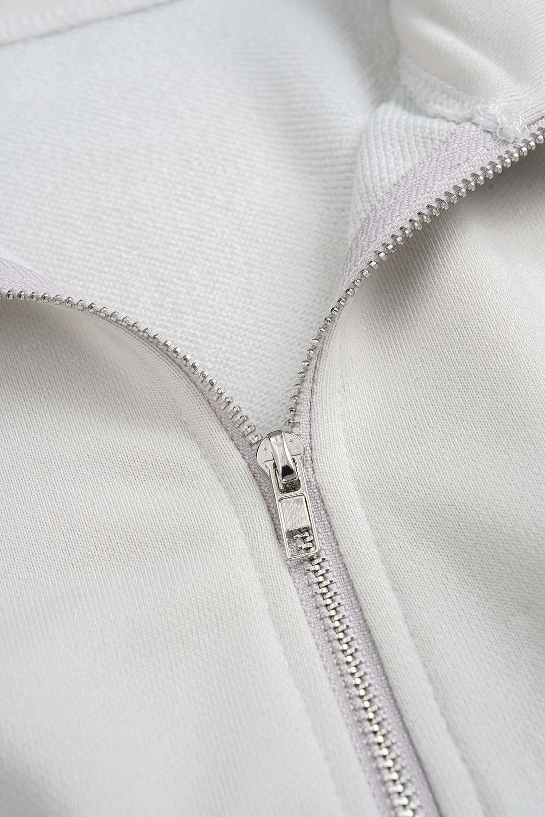 Solid Zipper Bodycon Long Sleeve Mini Dress - Image 3