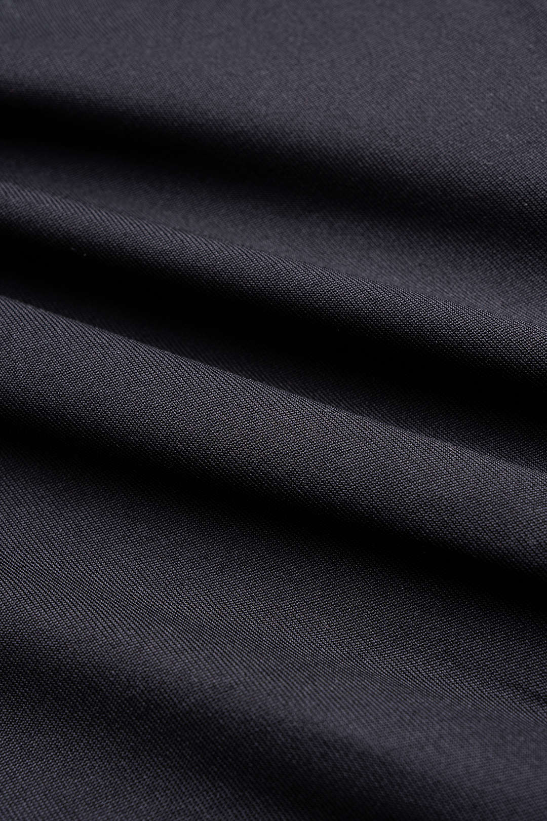 Asymmetrical Ruched High Waist Slip Long Sleeve Mini Dress - Image 4