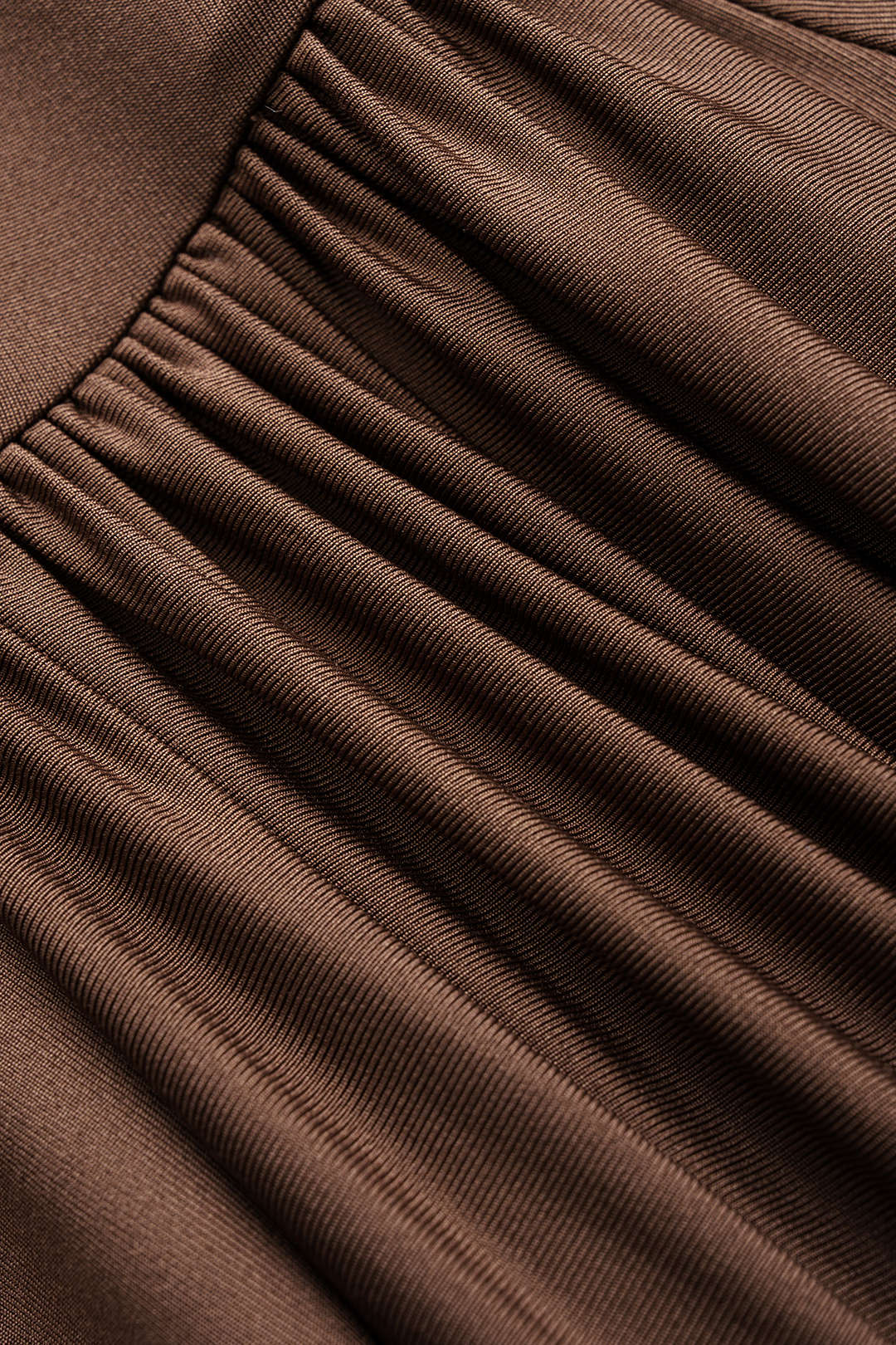 Ruched Tie-Up Long Sleeve Mini Dress - Image 3