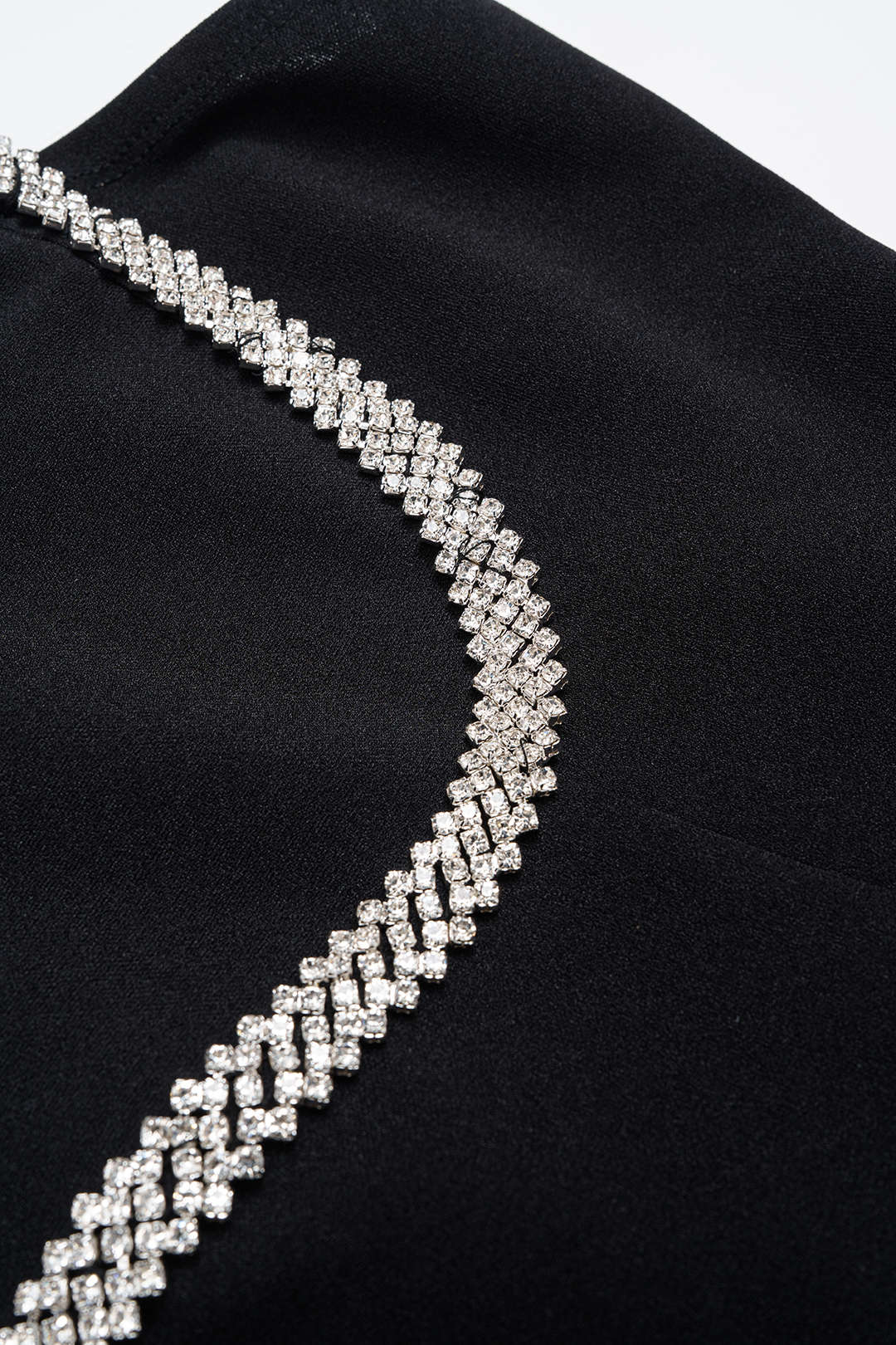 Plus Size Chain Square Neck Sleeveless Mini Dress - Image 3