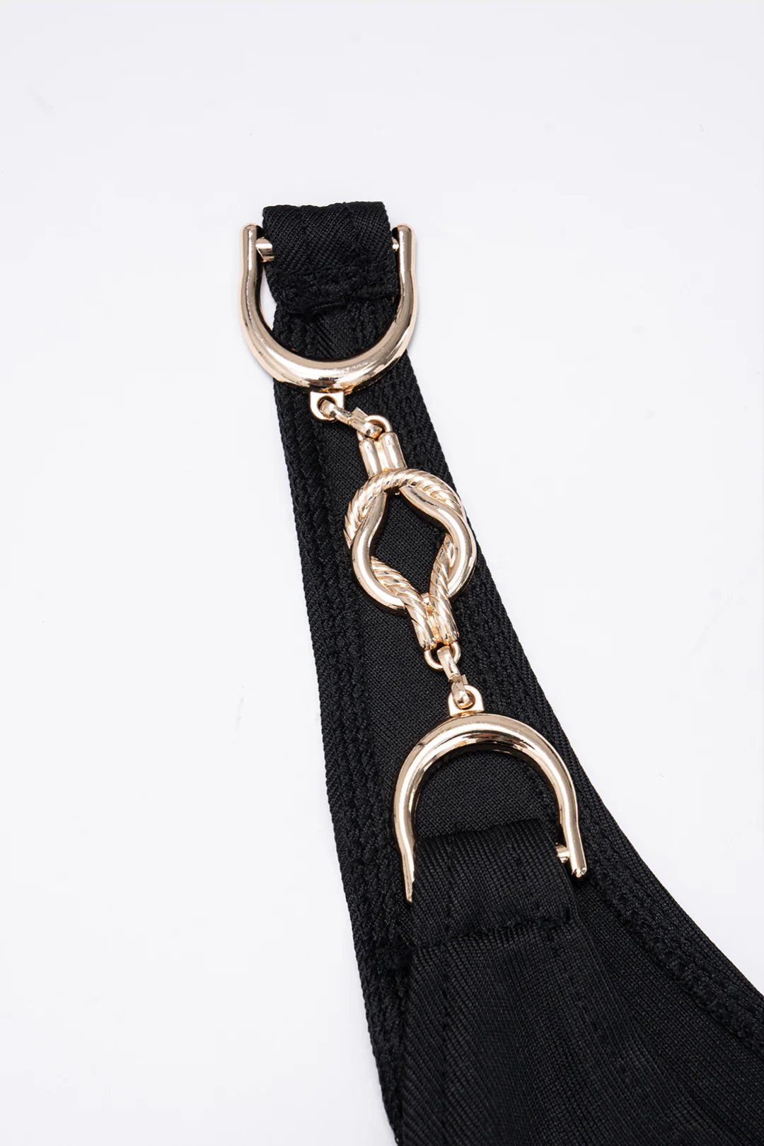 Metallic Chain Asymmetrical Ruched Sleeveless Mini Dress - Image 3