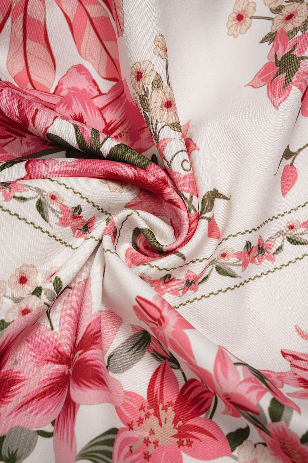 Floral Print Halter V-Neck Tie-Up Sleeveless Mini Dress - Image 4