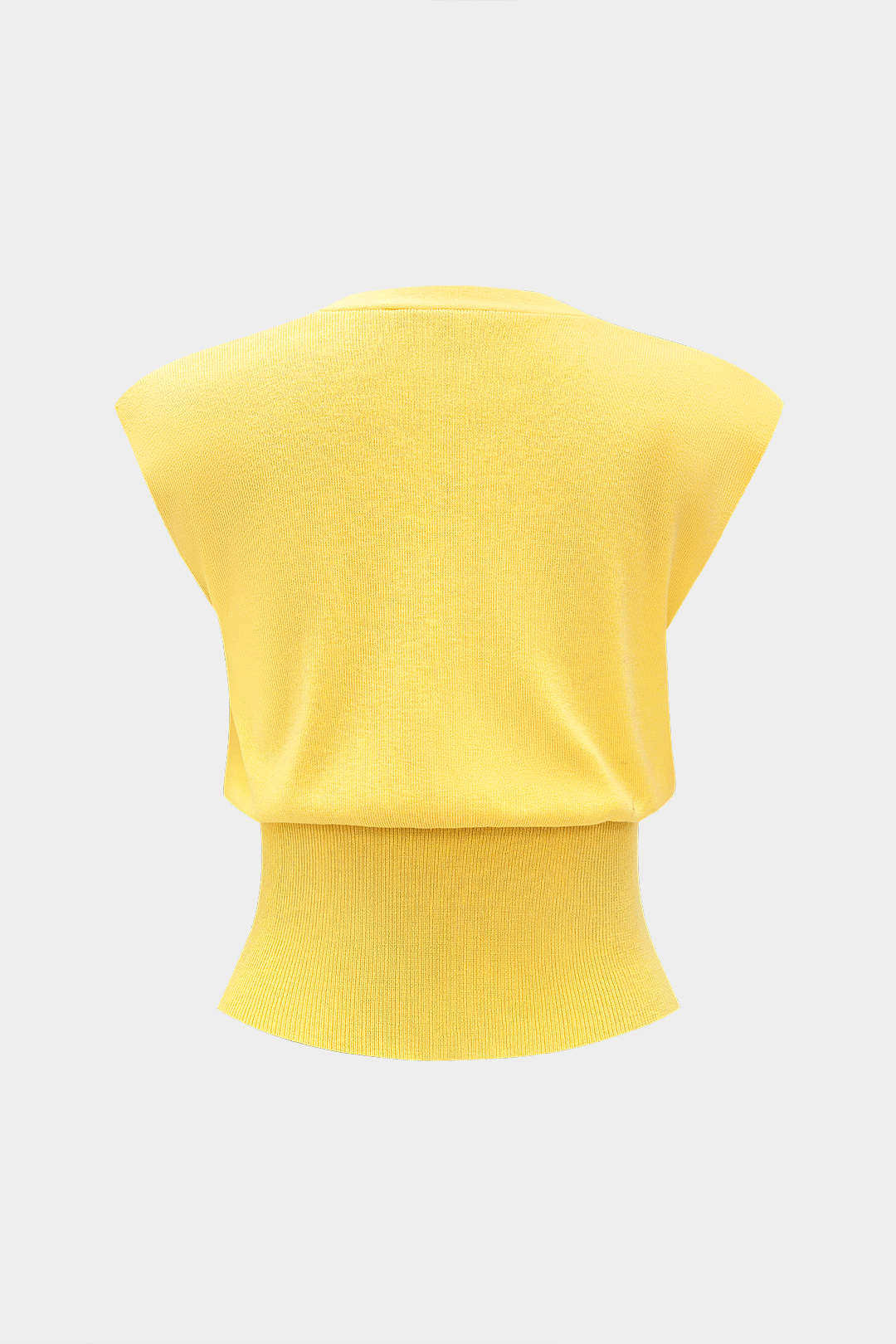 Knit Button Tank Top - Image 4