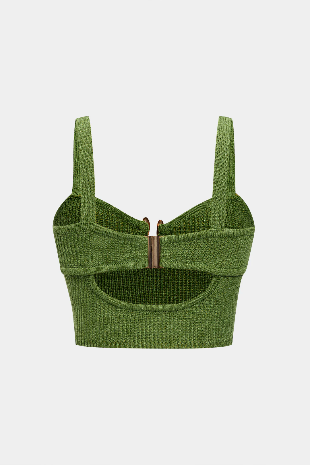 Knit Metallic Decor Tank Top - Image 2