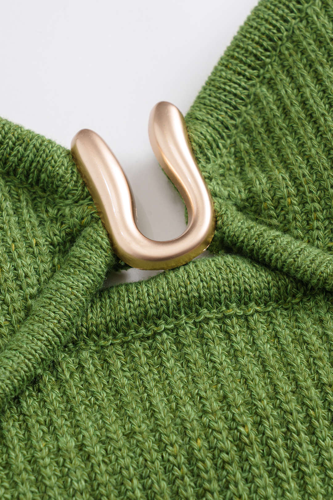 Plus Size Knit Metallic Decor Tank Top - Image 3