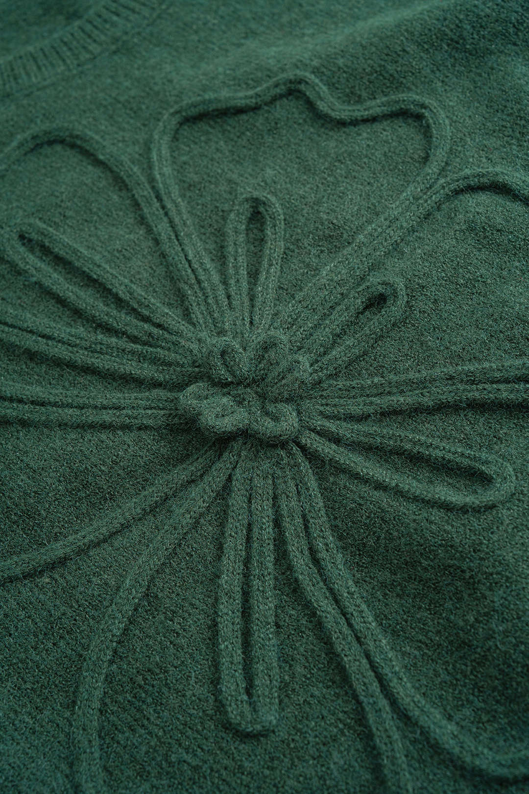 Knit 3D Flower Embroidery Tank Top - Image 3
