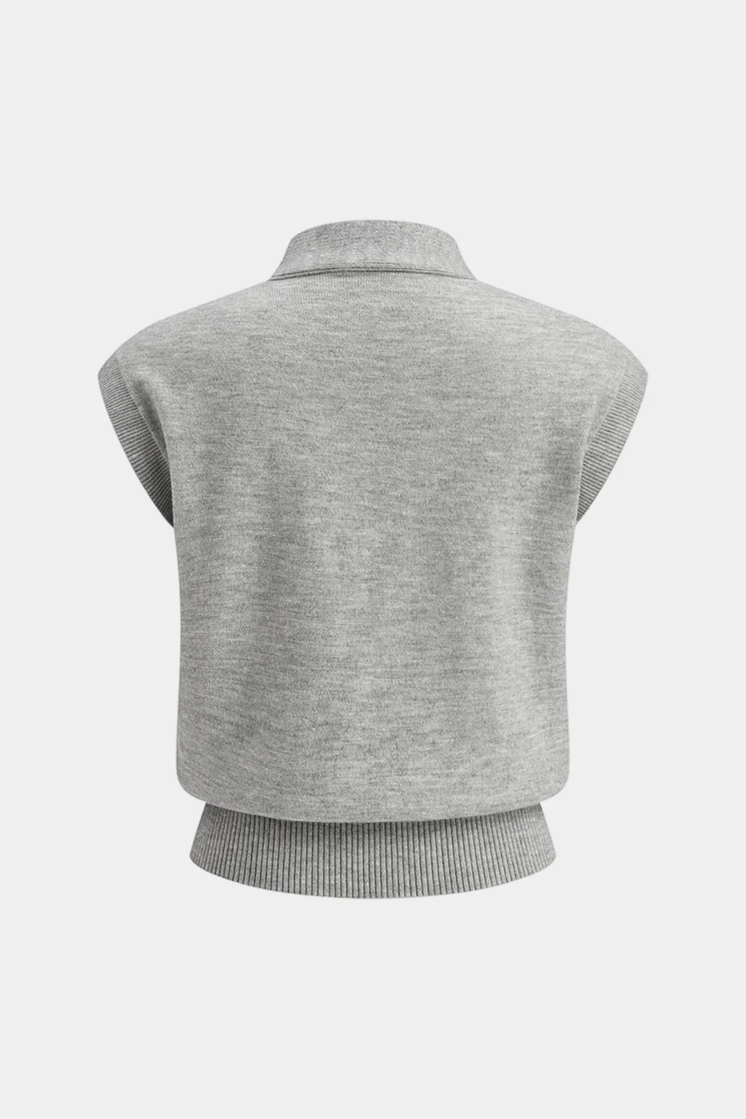 Knit Bow Tank Top - Image 2