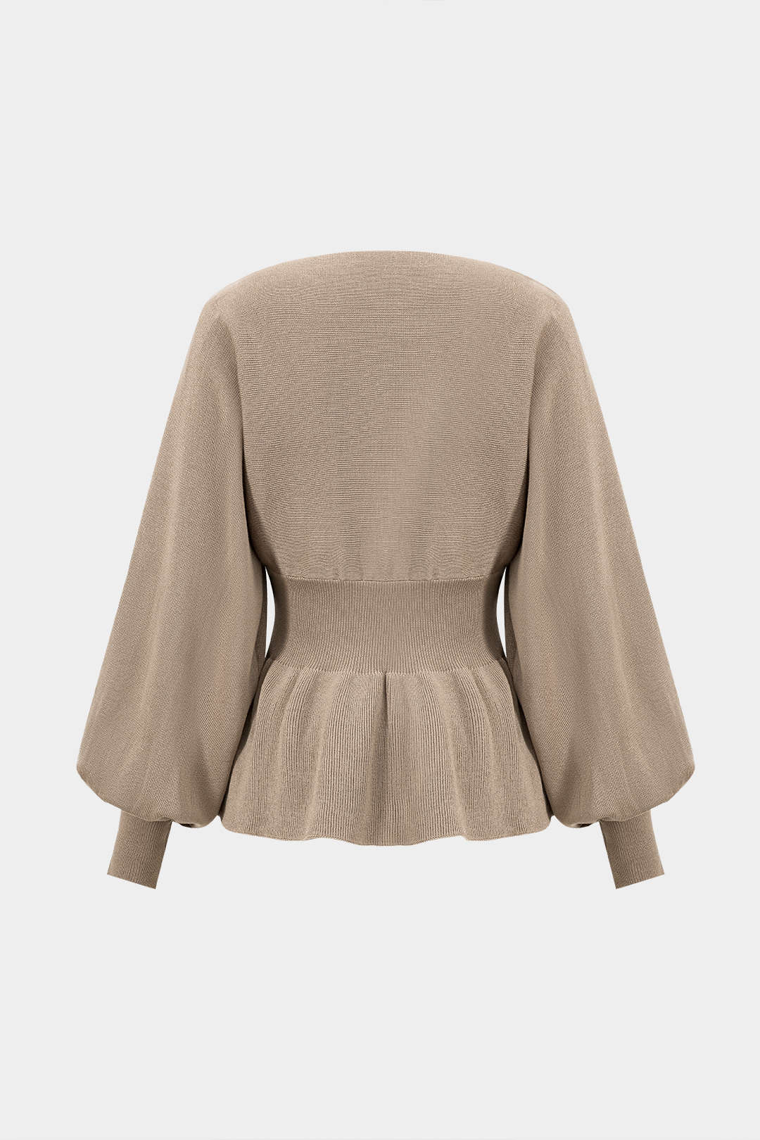 Knit Gigot Sleeve Top And Skirt Set - Image 3