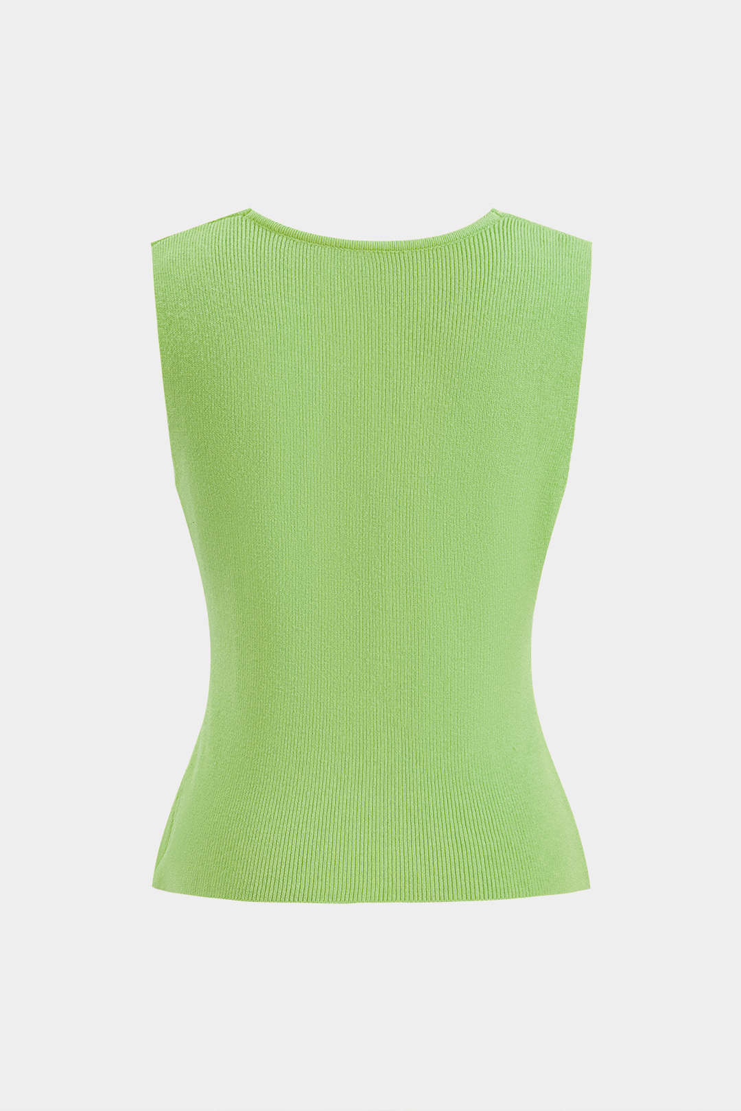 Sweater Metallic Button Tank Top - Image 15