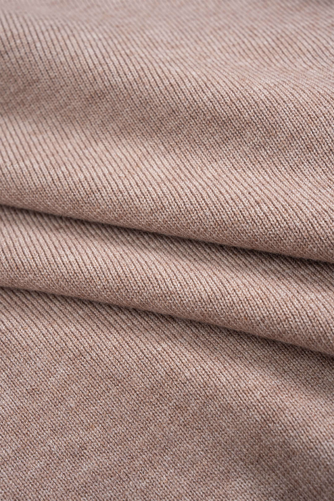 Knit Contrast V-Neck Long-Sleeve Top And Button Skirt Set - Image 6