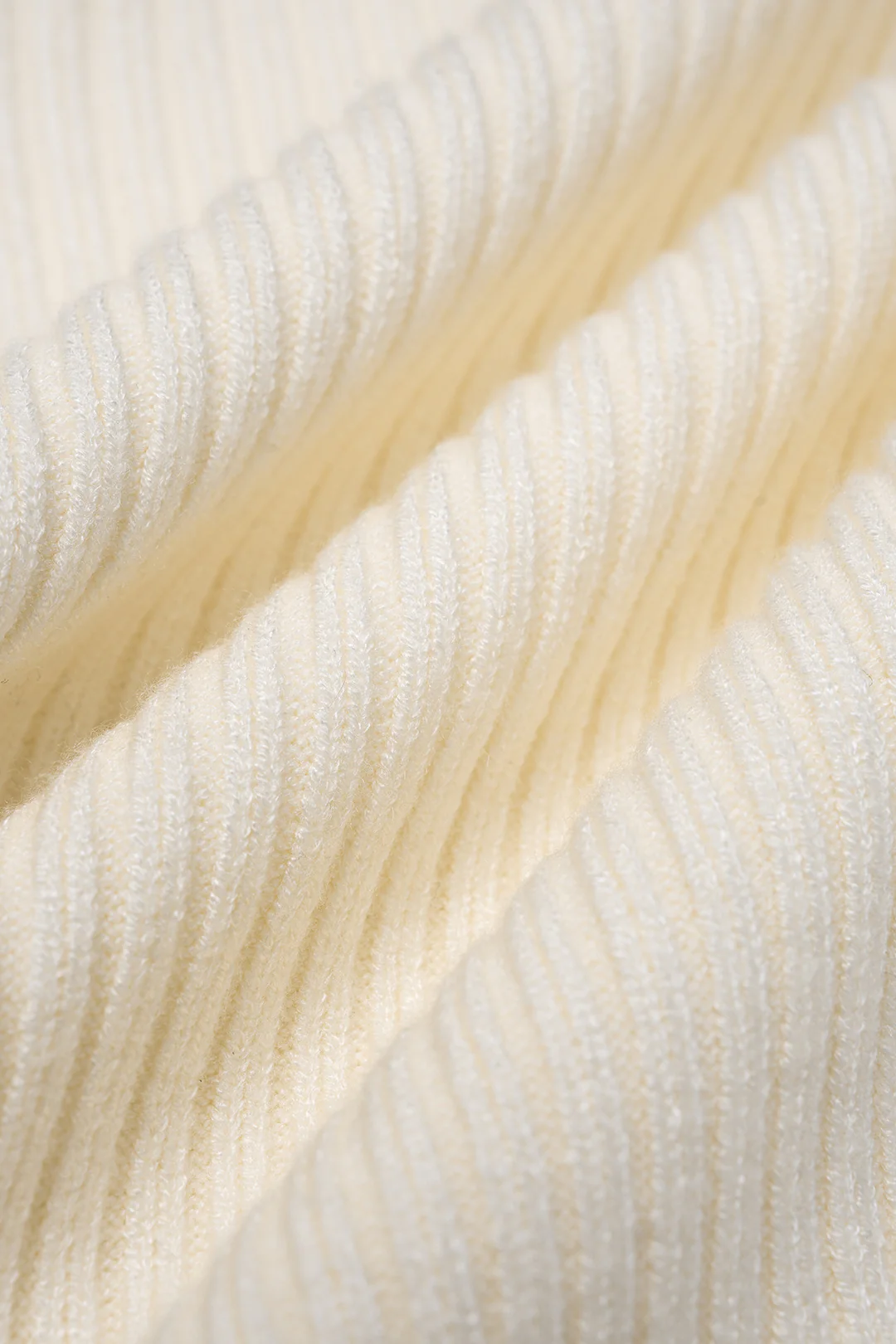 Knit Crossed Long-Sleeve Top And Tie-Up Pants Set - Image 4