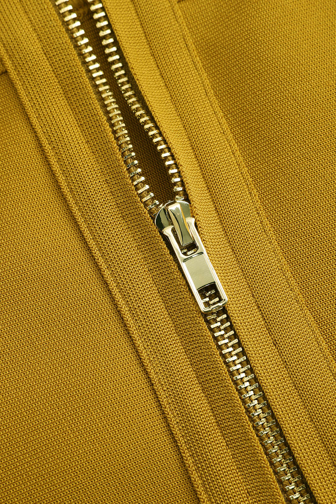 Knit Tie Front Zipper Slip Dress - Image 3
