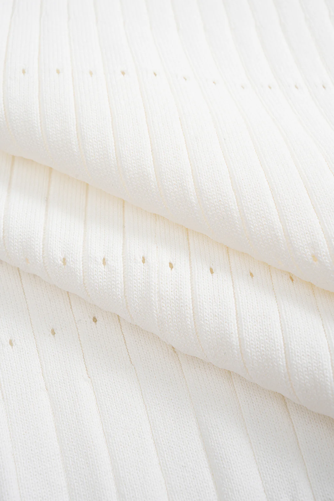 Knit Patchwork Frayed Button Short Sleeve Dress - Image 5
