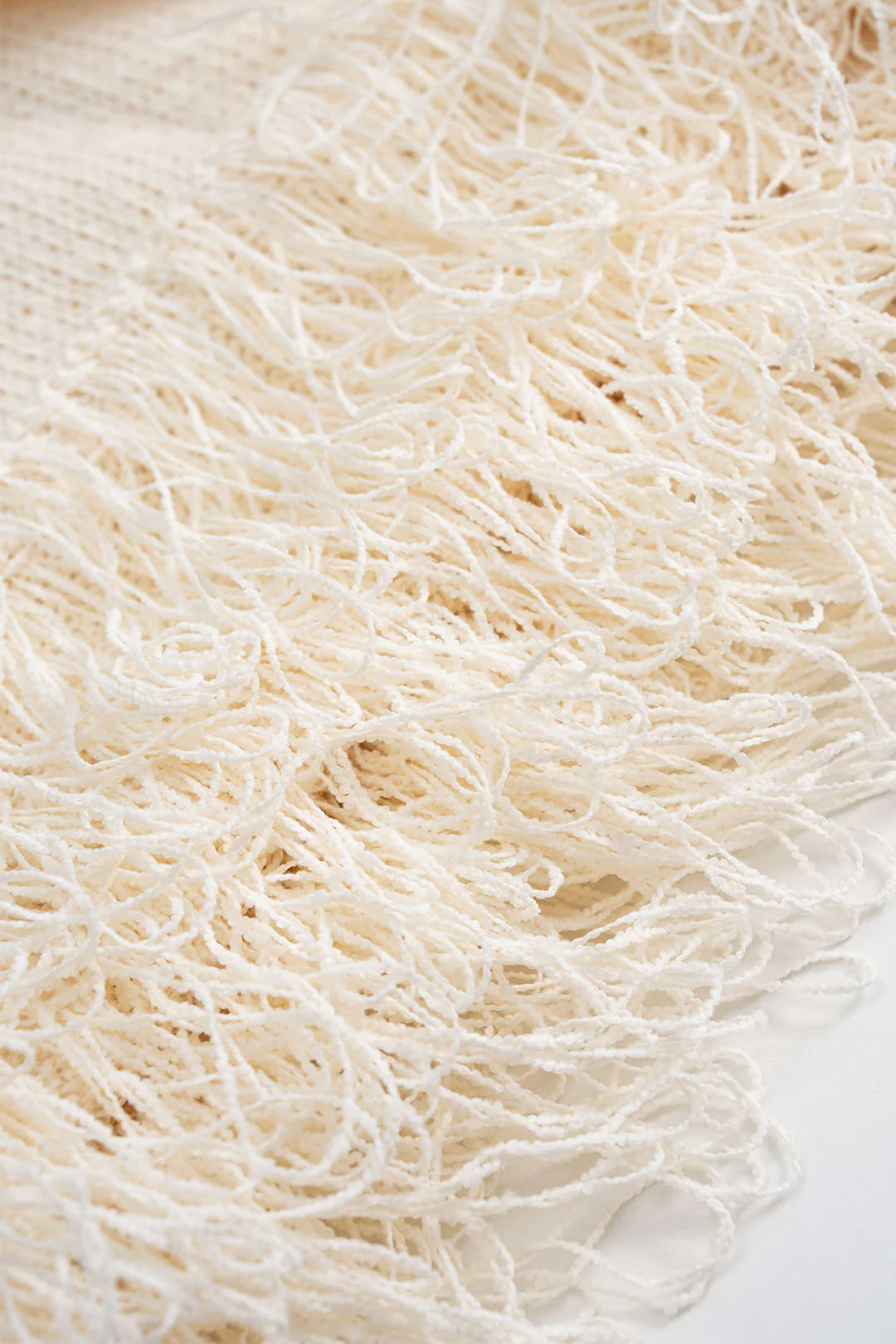 Knit Fringe Braided Backless Slip Sleeveless Dress - Image 5