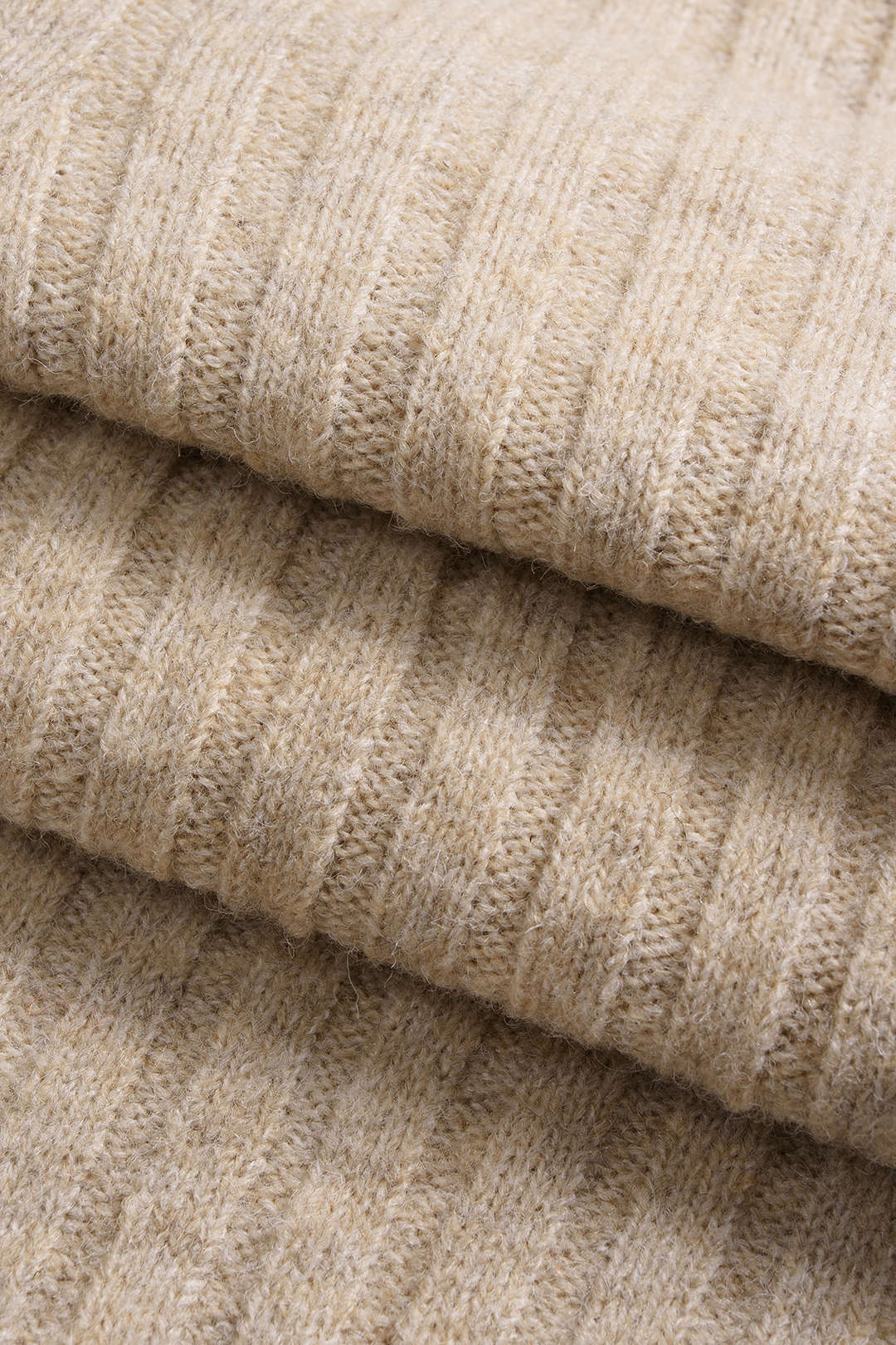 Knit Ruched Long-Sleeve Mini Dress - Image 4