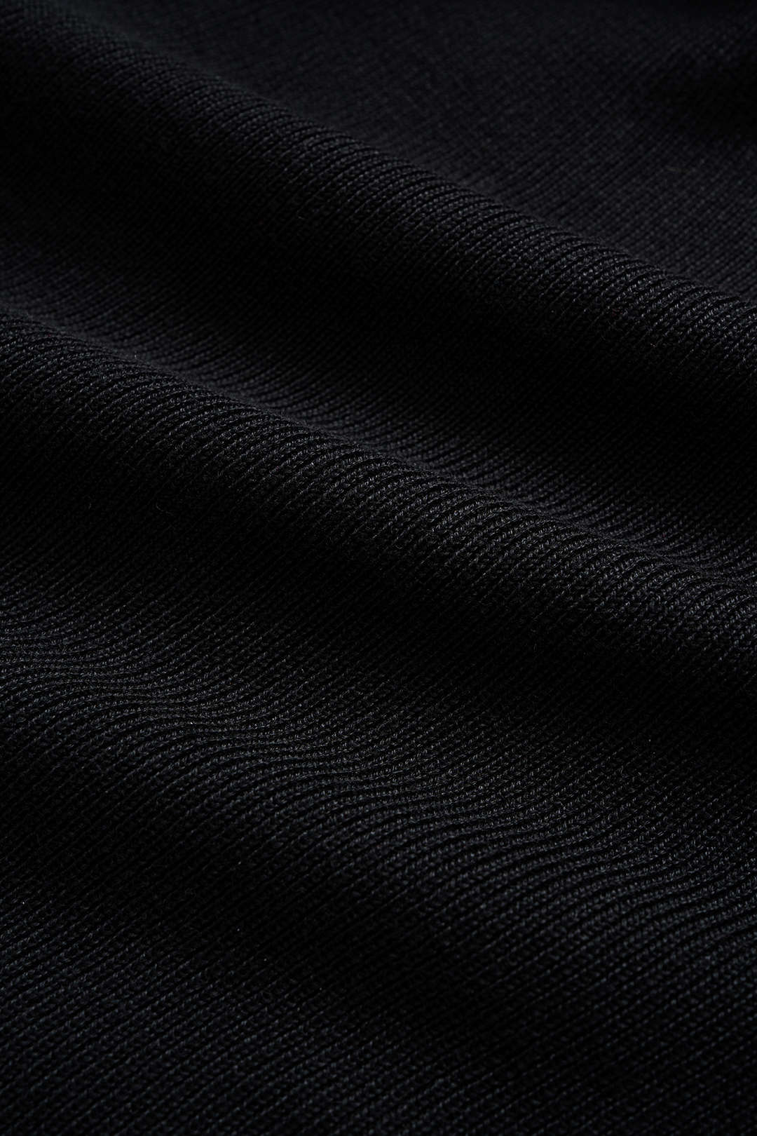 Knit Contrast Ruffels Button Long Sleeve Dress - Image 4