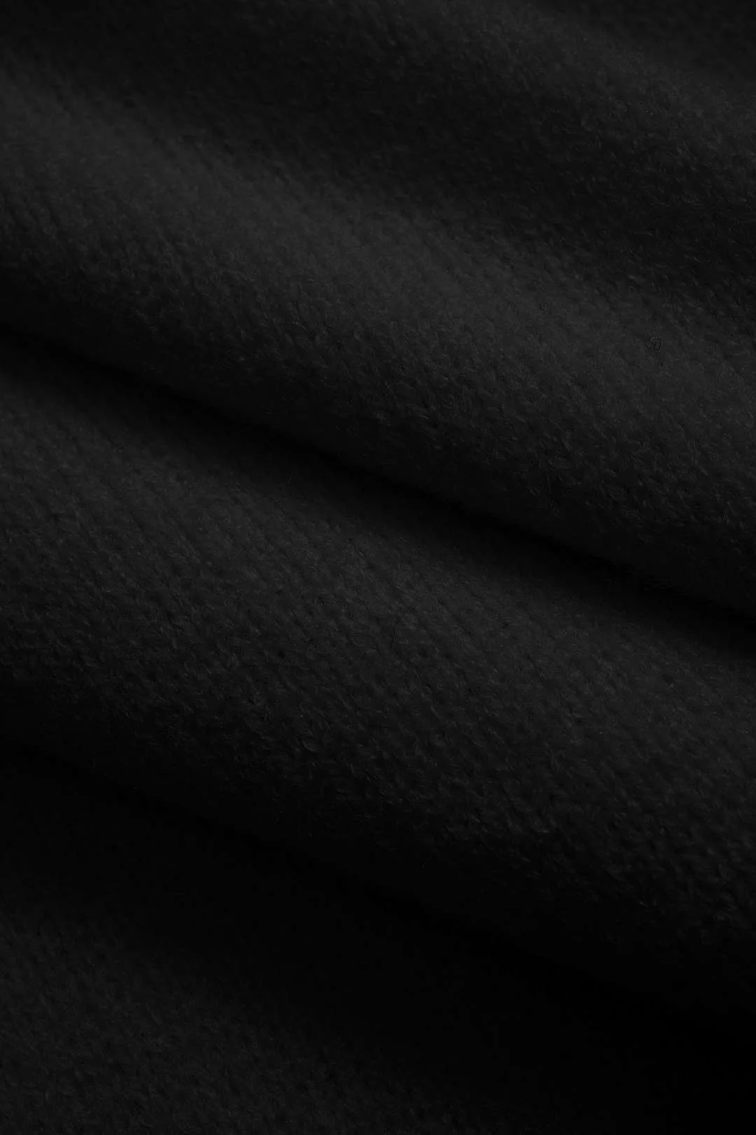 Knit Contrast Ruffle Binding Long Sleeve Dress - Image 3