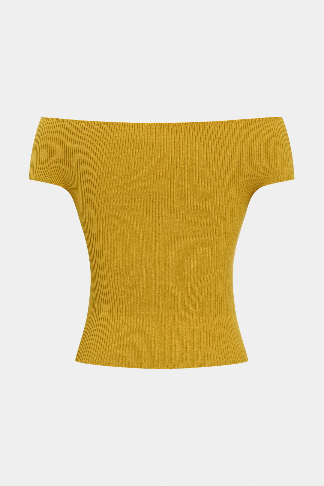 Knit Off Shoulder Short Sleeve Top - Image 3