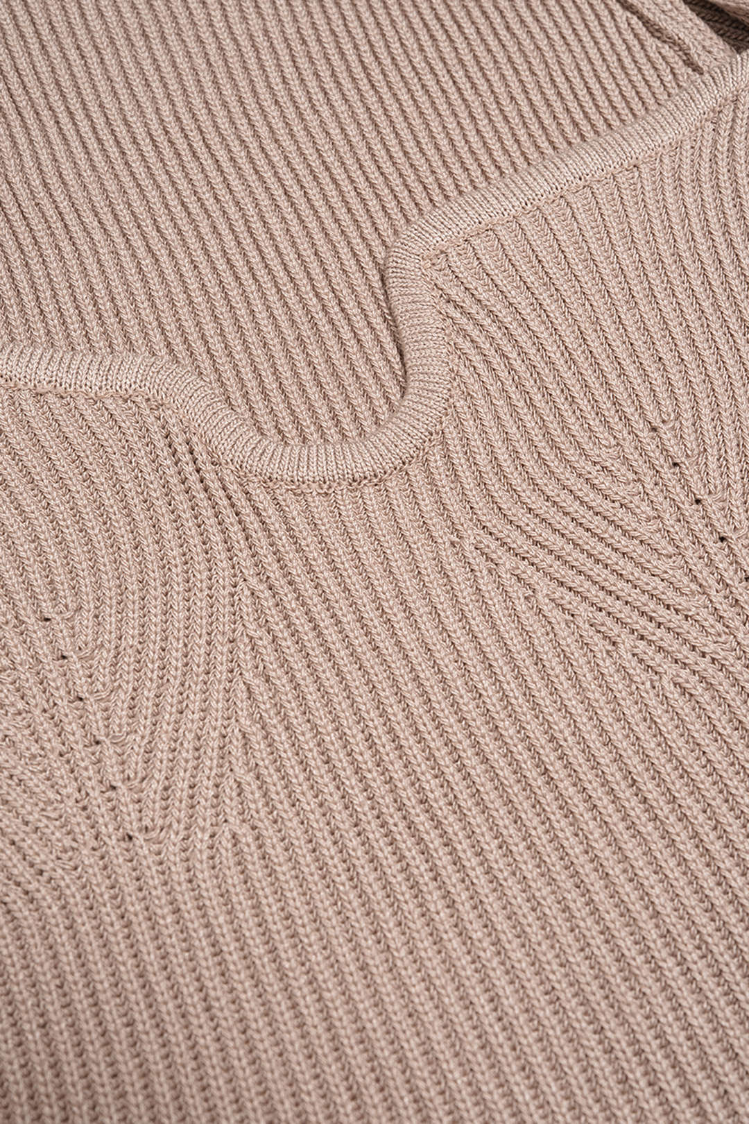Knit Basic Short-Sleeve Top - Image 3