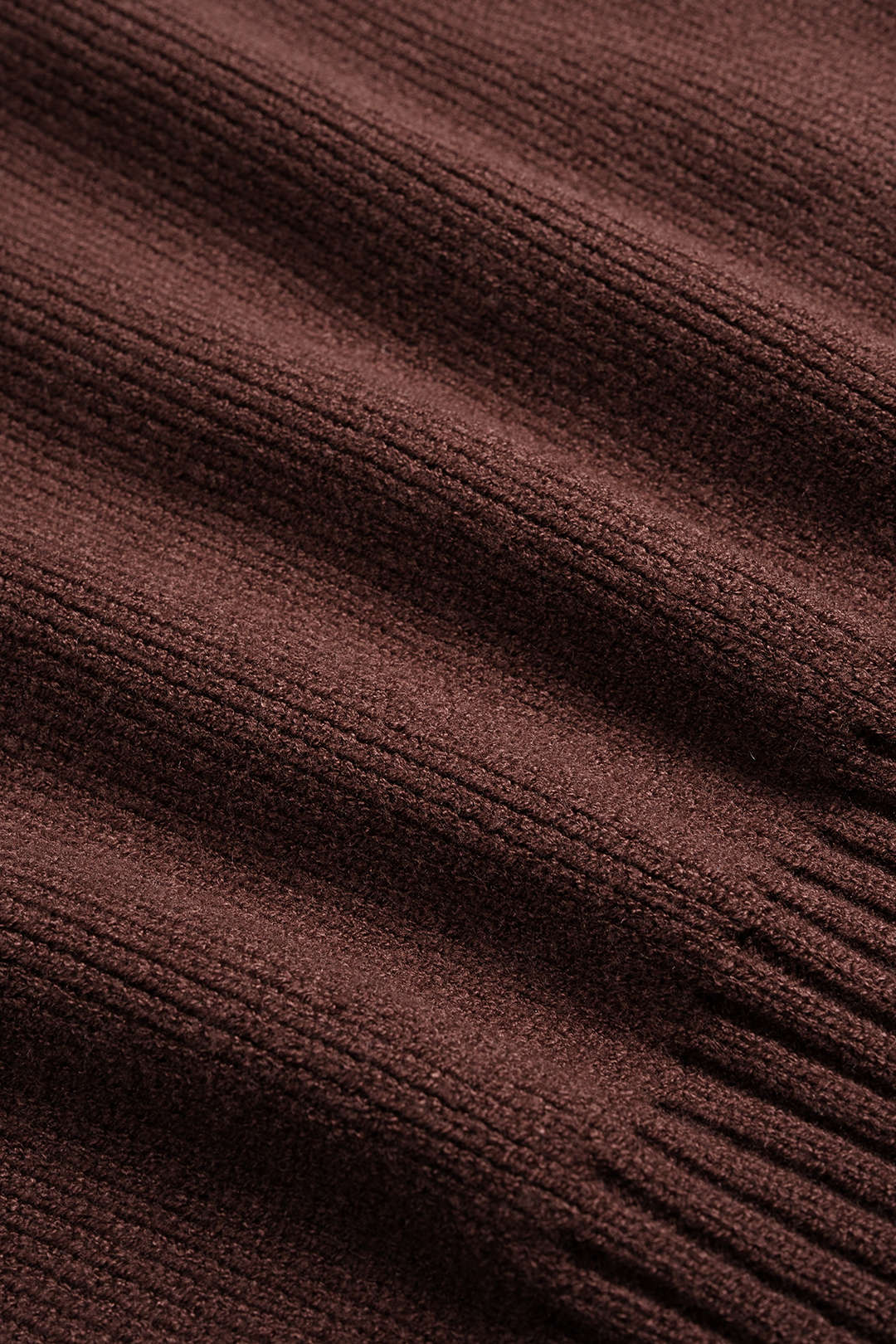 Plus Size Knit Round Neck Long-Sleeve Top - Image 4
