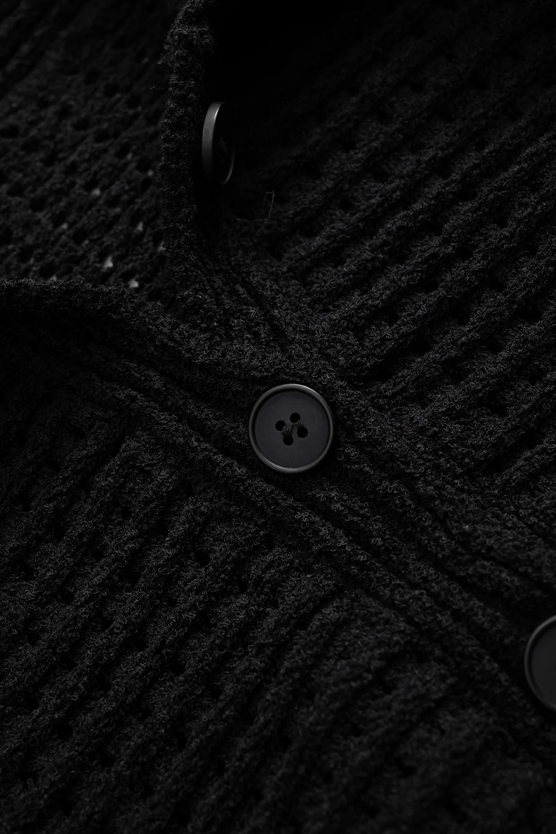 Knit Fringe Cut Out Long-Sleeve Top - Image 3