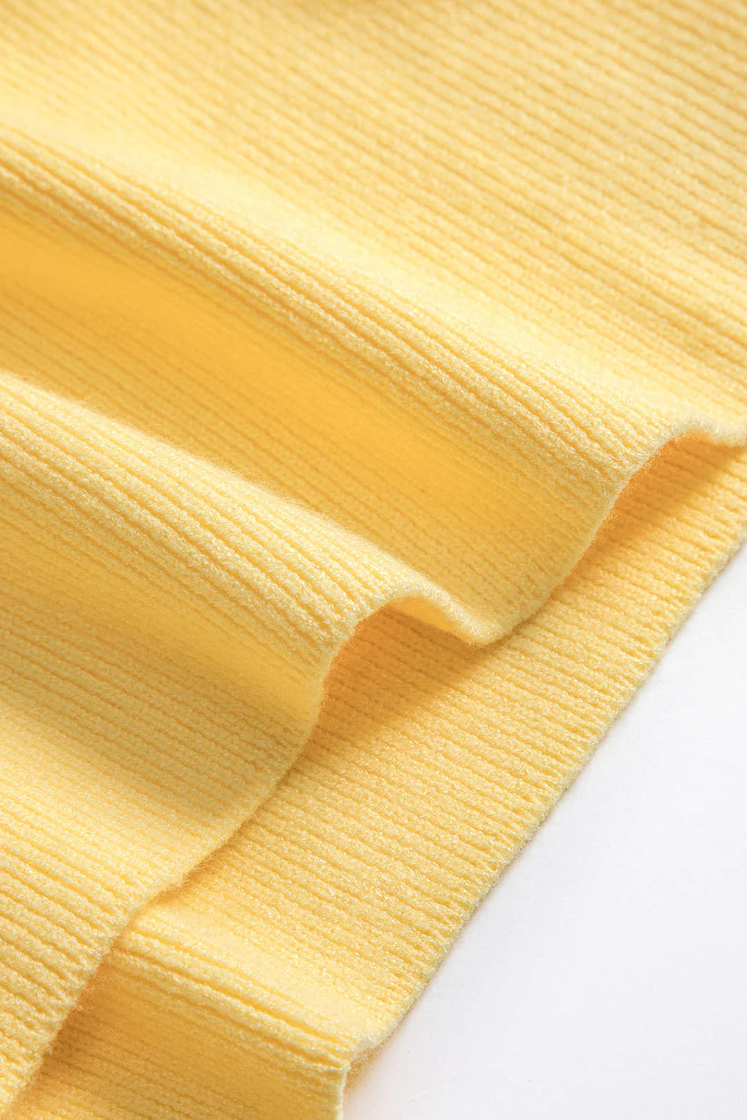 Solid Sweater Shorts - Image 6